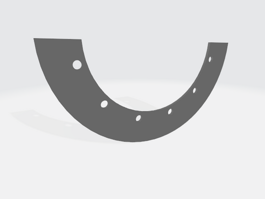 Plate Support Assembly (Round)